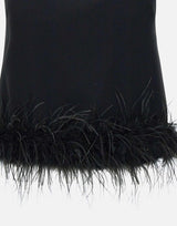 Top con piume CA5318T3970 22222 LIU-JO 