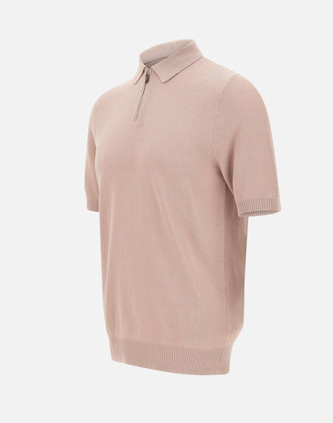 Polo in cotone con mezza zip M76MAGM90 MAG0M00826 ELEVENTY 