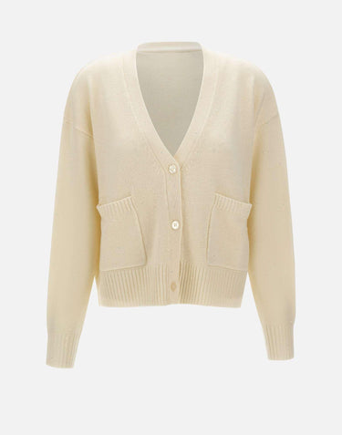 Cardigan in lana RI1KT027 1041 KAOS 