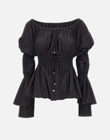 Blusa in tela tecnica 4C195A N0990 BLUMARINE 
