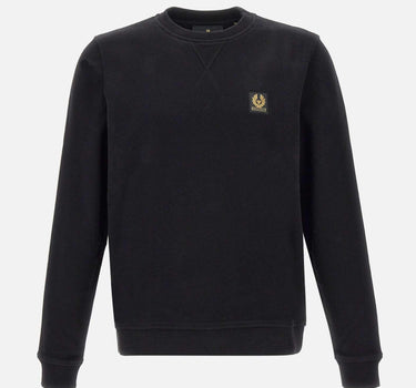Felpa in cotone 100049 BLACK BELSTAFF 