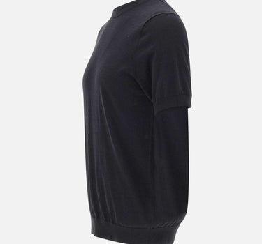 Maglia in cotone a maniche corte DK17036 NERO DIKTAT 
