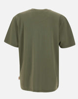T-shirt "Naif" in cotone NAIFR00470 MILITARE BOB 
