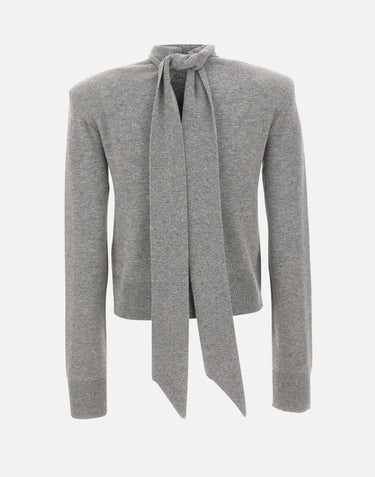 Maglia in lana con fiocco 116183 1093 ROTATE BIRGER CHRISTENSEN 