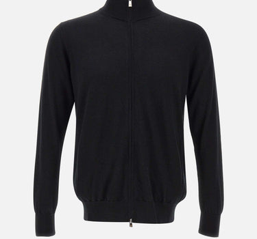Blouson in seta e cashmere DC114019 NERO DELLA CIANA CASHMERE 