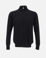 Blouson in seta e cashmere DC114019 NERO DELLA CIANA CASHMERE 
