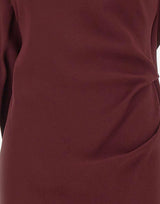 "Victoria Midi Dress" 1326WDR007380B CINNABAR VICTORIA BECKHAM 