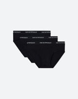 Set tre slip in cotone stretch EM000258 AF14132MC061 EMPORIO ARMANI 