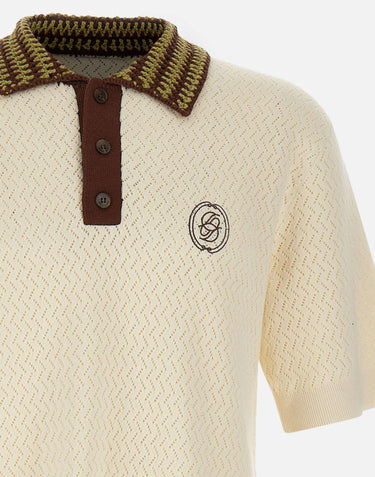 Polo "Ajouré D Miroir" PO206 CO292OW DROLE DE MONSIEUR 