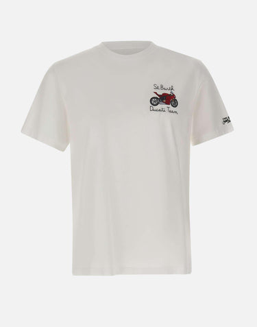 T-shirt "Portofino Ducati Team" POT0001 04521L MC2 SAINT BARTH 