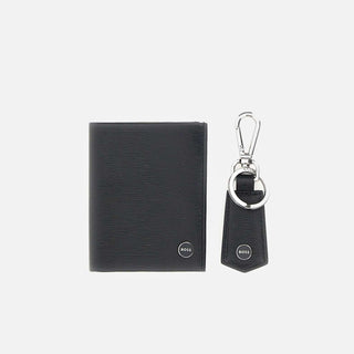 Set due pezzi "Gbbm Bifold Keyring" 50552891 001 BOSS 