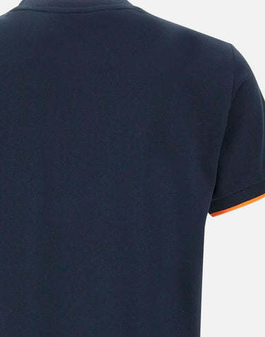 "Small stripes fluo t-shirt" T35124 07 SUN68 