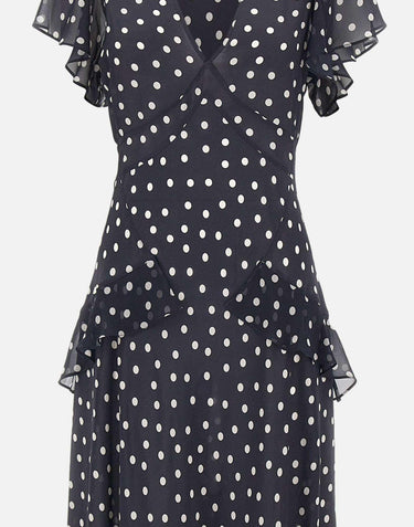 Abito in seta "Evie" 0100000922506493 NAVY RIXO 