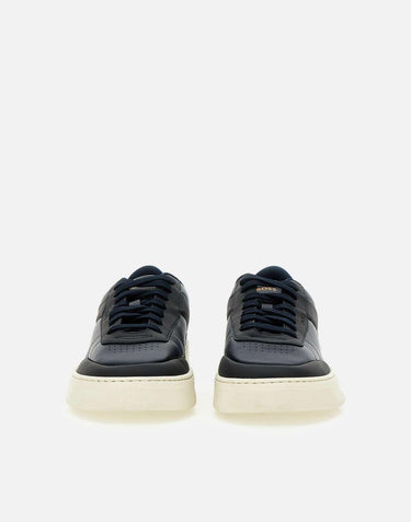 Sneakers "Baltimore" in pelle<BR/> 50542106 401 BOSS 