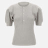 "Grey Marl sweater" 1425JTP006684A GREY VICTORIA BECKHAM 