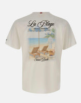 T-shirt "Portland La Plage" PRL0002 04289L MC2 SAINT BARTH 