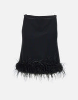 Top con piume CA5318T3970 22222 LIU-JO 