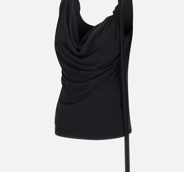 Top in jersey lucido 2C455A N0990 BLUMARINE 
