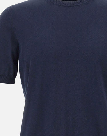 Maglia in cotone a maniche corte 57136 21810598 GRAN SASSO 