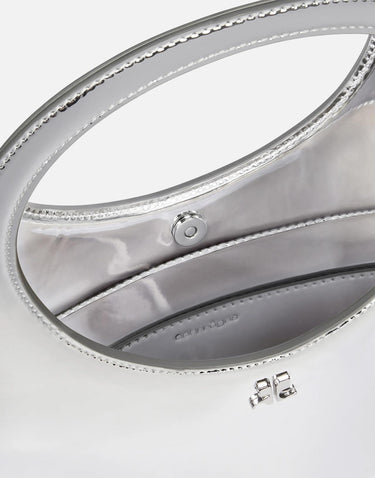 "Holy mirror effect bag" 325GSA102PU0017 MIRROR COURREGES 