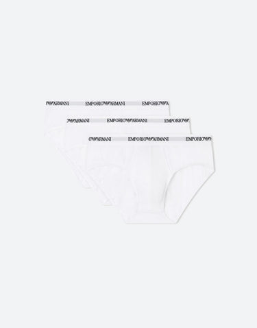 Set tre slip in cotone stretch EM000258 AF14132M0066 EMPORIO ARMANI 