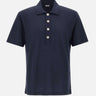Polo in lino M75POLM01 TES0M12111 ELEVENTY 