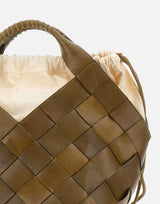 Borsa a mano "Botteghe" 8108 KAKI DRAGON DIFFUSION 