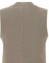 Gilet in misto cotone DRUG567 T567NOCE BOB 