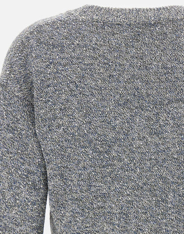 Maglia a V con paillettes 373002 845 KANGRA 