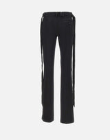 Pantaloni con cintura avvolgente 260WCP00285 WWW065AA100 THE ATTICO 
