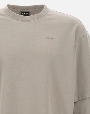 Maglietta larga a doppia manica D28600 E385G106 G-STAR RAW 