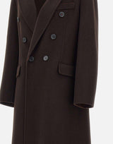 "Double faced overcoat" 1325WCT006440A DKCHOC VICTORIA BECKHAM 