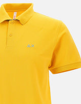 "Print under collar polo shirt" A35115 23 SUN68 