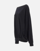 Maglia over con scollo a barca S52NH0048 M20048900 MM6 MAISON MARGIELA 