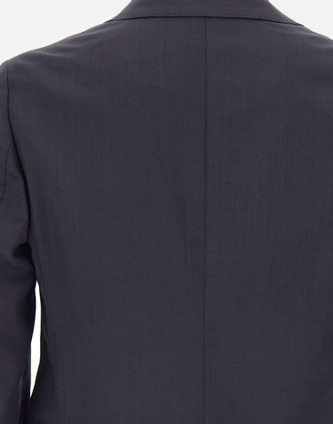 Blazer doppiopetto in lana vergine S10MUG877 30589 MONTECORE 