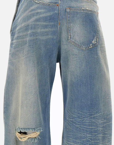Jeans gamba larga twist S52LA0243 M30016961 MM6 MAISON MARGIELA 