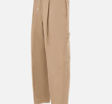 Pantaloni in misto cotone e lino con coulisse COASWDZL0REW PM310060 PT TORINO 