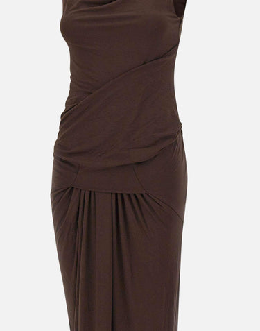 "Drape Dress" ESSS26DR01243 C737 ENTIRE STUDIOS 