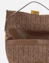 Borsa a spalla "Marigold" BS12246 PGLSPGCHOCO GIANNI CHIARINI 