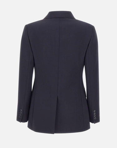 Blazer sfiancato in crêpe di lana 2616041061600 004 MAX MARA STUDIO 