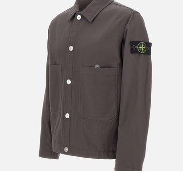 Giacca in tela di cotone 4100076S0164 V0065 STONE ISLAND 