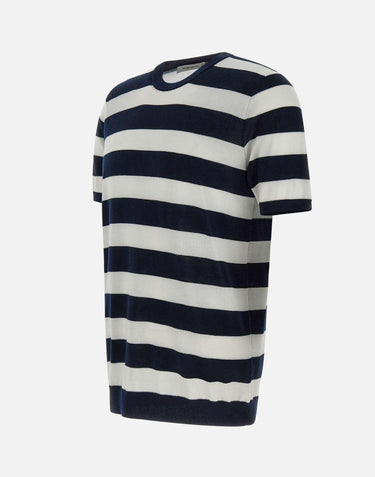 T-shirt in filato di cotone 102221 638 KANGRA 
