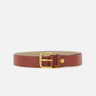 Cintura in pelle CNK00094 TKLBRICKRED GIANNI CHIARINI 