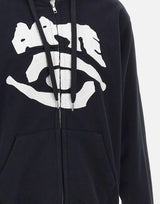 "Eye front zip hoodie" 247HJ 1 ARTE ANTWERP 