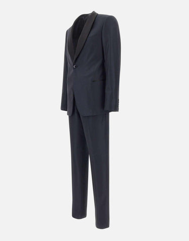 Abito monopetto in misto lana EM000470 TE20510UB109 EMPORIO ARMANI 