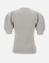 "Grey Marl sweater" 1425JTP006684A GREY VICTORIA BECKHAM 