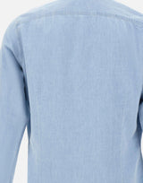 Camicia in misto cotone e lino M75CAMM03 TES0M13108 ELEVENTY 