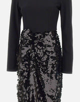 Abito midi annodato pailettes 115254 100 ROTATE BIRGER CHRISTENSEN 