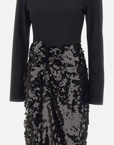 Abito midi annodato pailettes 115254 100 ROTATE BIRGER CHRISTENSEN 