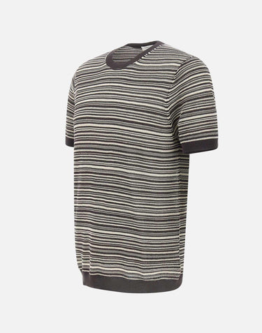 T-shirt in cotone crepe A040 F3000001 PAOLO PECORA 